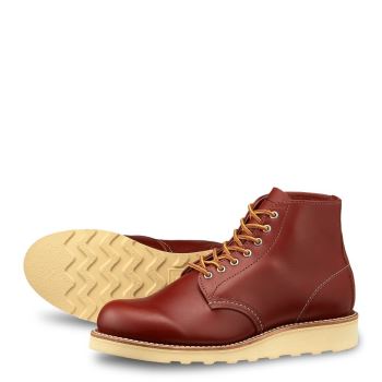 Red Wing 6-inch Round Short Boot in Colorado Atanado Leather Laarzen Dames Bordeaux - 3452